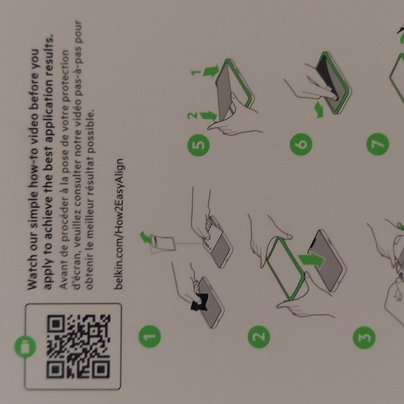 New Belkin Screen force Tempered Glass Screen Protector for iPhone 14 Pro 2-Pack - Picture 11 of 12